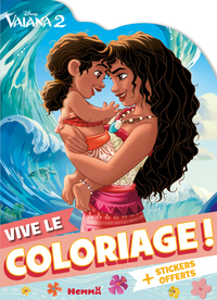 Picture of Disney Vaiana 2 - Vive le coloriage ! (Vaiana et sa soeur) - + stickers offerts