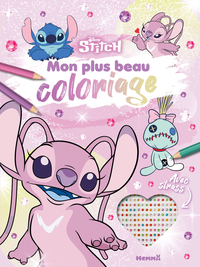 Image de Disney Stitch - Mon plus beau coloriage (Angel) - Avec strass
