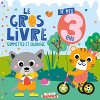 Picture of Mon P'tit Hemma - Le gros livre de mes 3 ans - Gommettes et coloriage