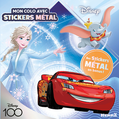 Image de Disney 100 Disney - Mon colo avec stickers métal - Des stickers métal en bonus !