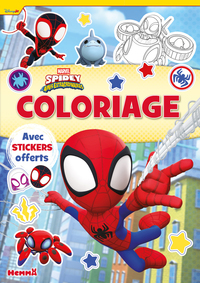 Picture of Marvel Spidey et ses amis extraordinaires - Coloriage avec stickers offerts (Visuel Y) T14 (prov)