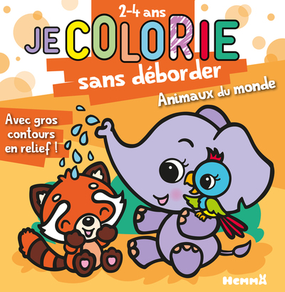 Picture of Je colorie sans déborder (2-4 ans) - Animaux du monde T83