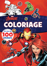 Picture of Marvel Avengers - Coloriage avec plus de 100 stickers (Black Widow et Iron Man)