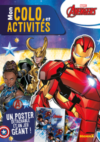 Image de Marvel Avengers - Mon colo et activités + poster (Iron-Man) - Un poster détachable et un jeu géant !