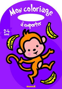 Picture of Mon coloriage à emporter (2-4 ans) (Singe)