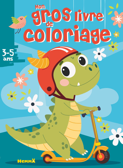 Picture of Mon gros livre de coloriage (Croco trotinette)