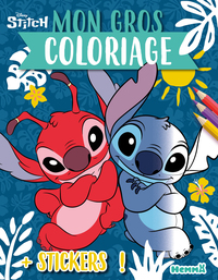 Image de Disney Stitch - Mon gros coloriage + stickers ! (Stitch et Leroy)