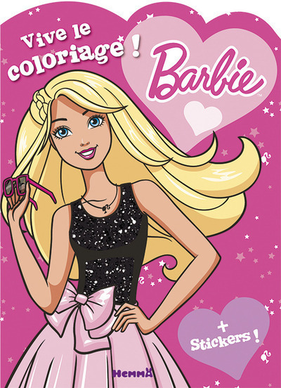 Picture of Barbie Vive le coloriage (Top noir)