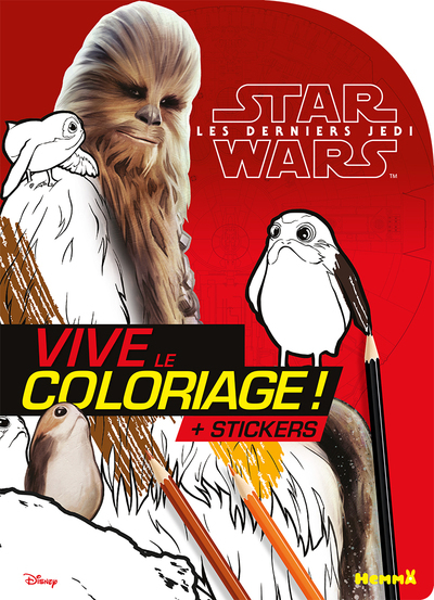 Picture of Disney Star Wars Les derniers Jedi Ep VIII Vive le coloriage (Chewie)