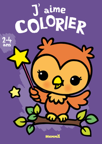 Picture of J'aime colorier (2-4 ans) (Hibou)