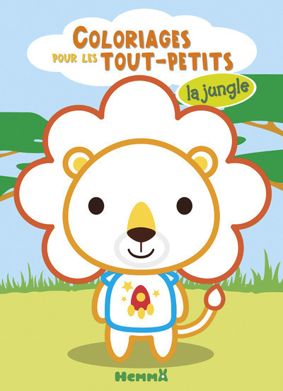 Picture of Coloriages pour les tout-petits La jungle