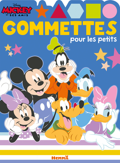 Image de Disney Mickey et ses amis - Gommettes pour les petits (Mickey et amis fond bleu)