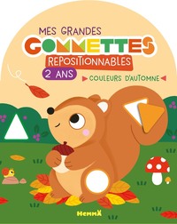 Picture of Mes grandes gommettes repositionnables - 2 ans - Couleurs d'automne
