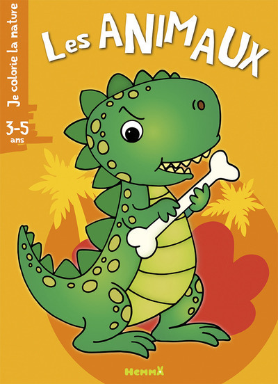 Picture of Je colorie la nature Les animaux (3-5 ans) (Dinosaure)