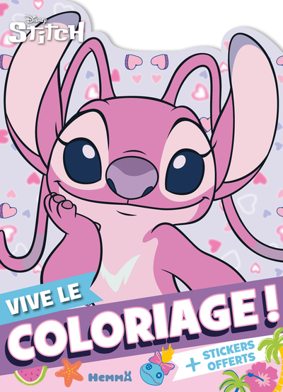Image de Disney Stitch - Vive le coloriage ! (Angel) - + Stickers offerts