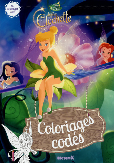 Picture of Disney La Fée Clochette coloriages codés