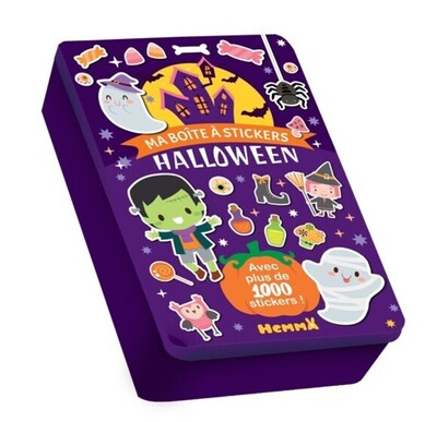 Picture of Ma boite à stickers - Halloween - Avec plus de 1000 stickers !