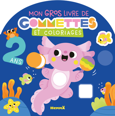 Picture of Mon gros livre de gommettes et coloriages - 2 ans