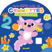 Picture of Mon gros livre de gommettes et coloriages - 2 ans