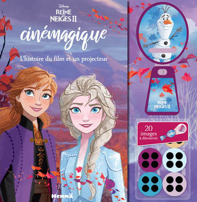 Picture of Disney La Reine des Neiges 2 Mon livre cinémagique - L'histoire du film et un projecteur