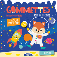 Image de Mon P'tit Hemma - Gommettes pour les petits - L'espace - + de 300 gommettes repositionnables