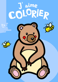 Picture of J'aime colorier (2-4 ans) (Ours brun)