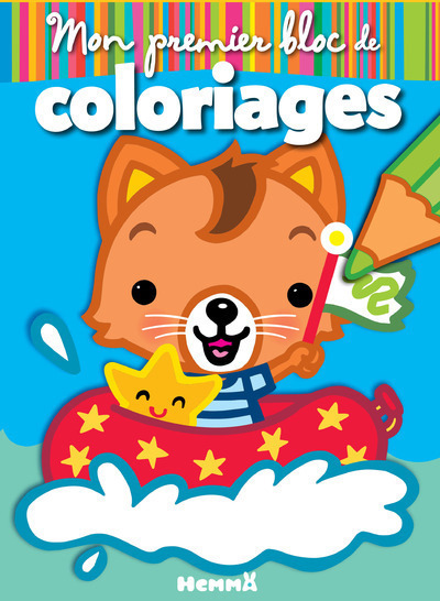 Picture of Mon premier bloc de coloriages (Chat)
