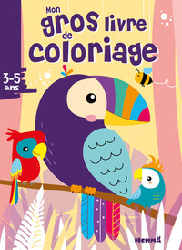 Picture of Mon gros livre de coloriage (Perroquets)