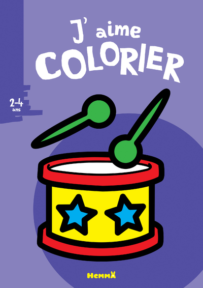 Picture of J'aime colorier (2-4 ans) (Tambour)