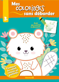 Picture of Mes coloriages sans déborder (Castor)