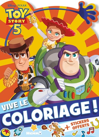Picture of Disney Pixar Toy Story 5 - Vive le coloriage ! - + Stickers offerts !
