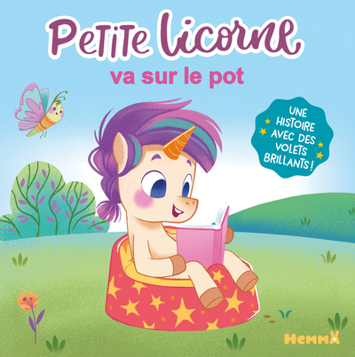 Picture of Petite Licorne va sur le pot - Une histoire avec des volets brillants !