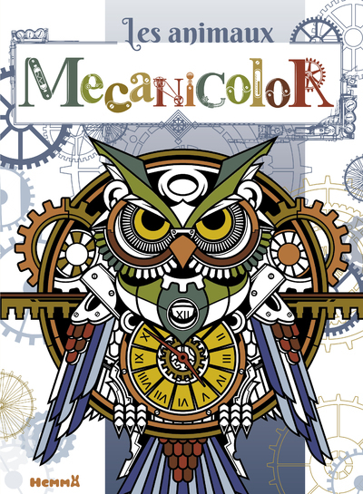 Picture of Mecanicolor - Les animaux (Hibou)