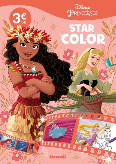 Picture of Disney Princesses - Star Color (Vaiana et Aurore)