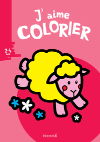 Picture of J'aime colorier (2-4 ans) (Mouton)