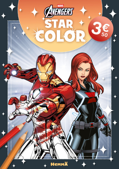 Picture of Marvel Avengers - Star Color (Black Widow et Iron Man)