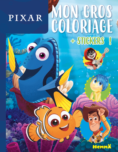 Picture of Disney Pixar - Mon gros coloriage + stickers ! (Nemo et Dory)