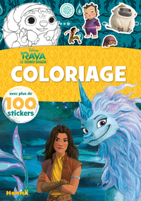 Picture of Disney Raya et le Dernier Dragon - Coloriage avec plus de 100 stickers