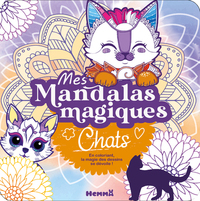 Picture of Mes mandalas magiques - Chats - En coloriant, la magie des dessins se dévoile !