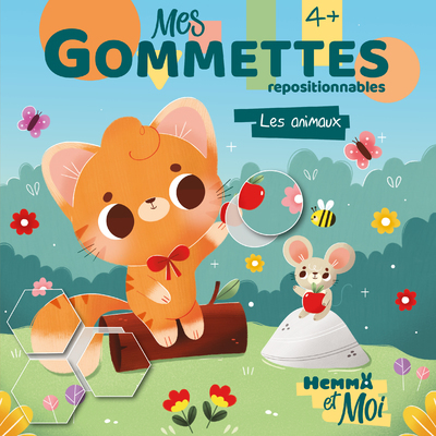 Image de Hemma et Moi - Mes gommettes - Les animaux - repositionnables