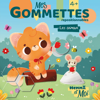 Image de Hemma et Moi - Mes gommettes - Les animaux - repositionnables