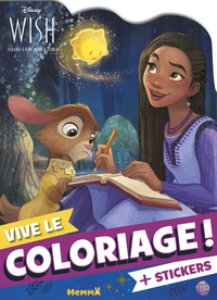 Picture of Disney Wish - Vive le coloriage ! (Asha, Valentino et Star)