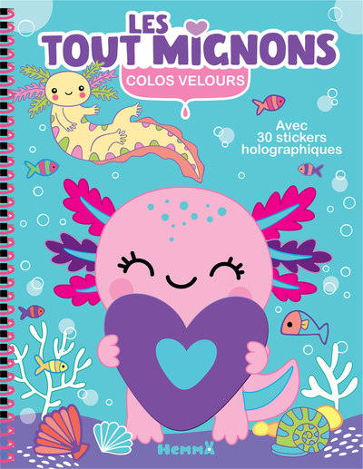 Image de Colos velours - Les tout mignons - Avec 30 stickers holographiques