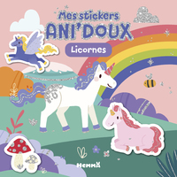 Image de Mes stickers Ani'doux - Licornes