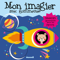 Image de Mon imagier avec gommettes (Fusée)