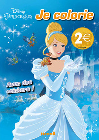 Picture of Disney Princesses Je colorie (Cendrillon) Avec des stickers !