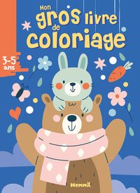 Picture of Mon gros livre de coloriage (Ours et lapin)