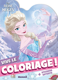 Image de Disney La Reine des Neiges - Vive le coloriage ! (Elsa magie) - + stickers offerts
