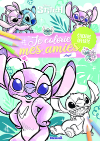 Image de Disney Stitch - Je colorie mes amies - Angel - Stickers offerts