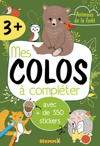 Picture of Mes colos à compléter - Animaux de la forêt - avec + de 350 stickers